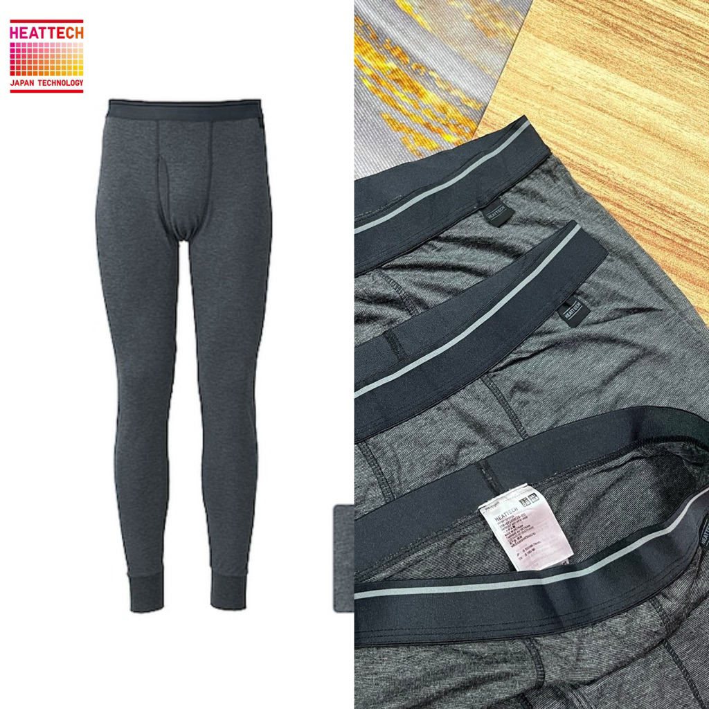 Uni Qlo Heattech Tights Men Size L