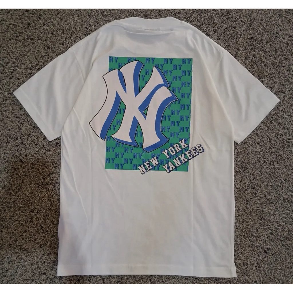 (FREE PAPPER BAG) TSHIRT MLB PREMIUM KAOS MLB FULLTAG MIROR 1:1 MLB LOGO