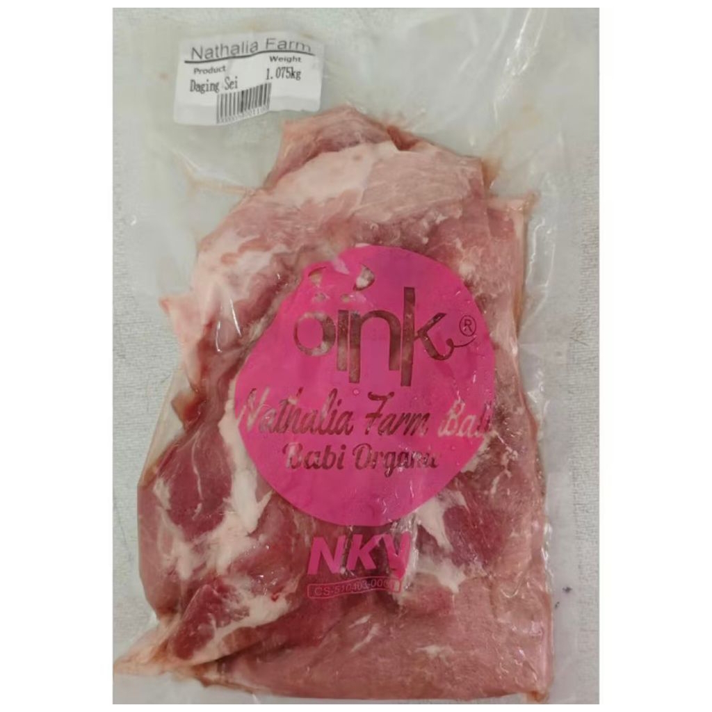 Daging Sei Babi Organik frozen