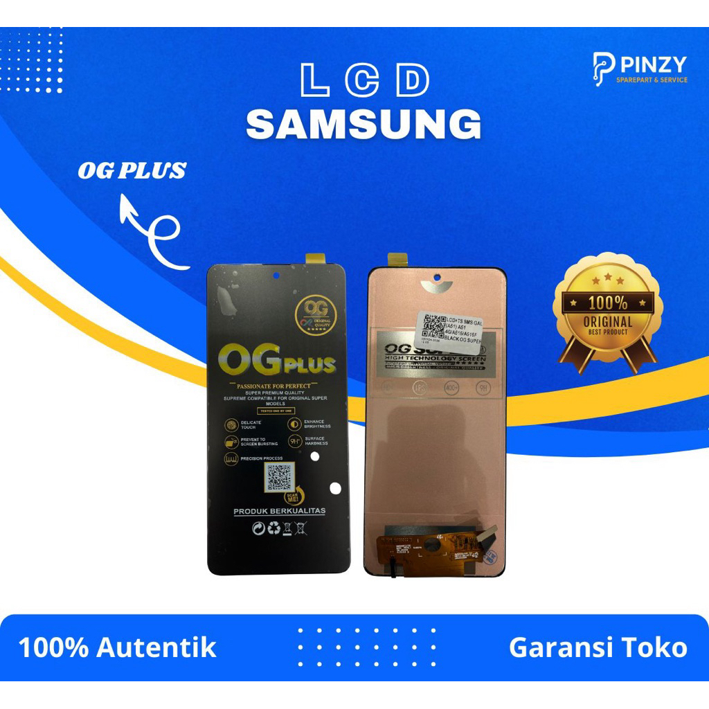 Lcd Touchscreen Samsung A51 4G Original OEM Fullset - 100% Original, Kompatibel, Garansi 7 Hari