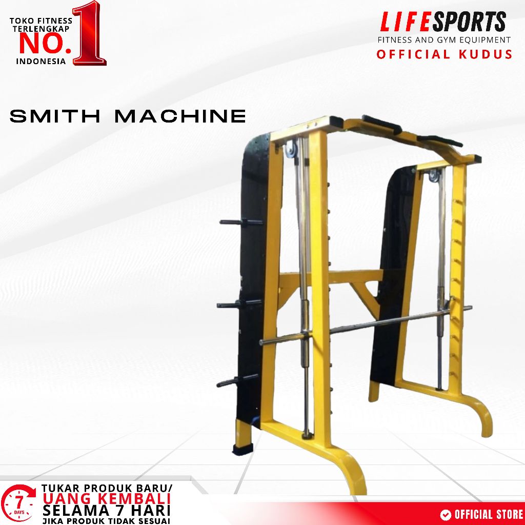 LIFESPORTS - Olahraga fitness gym smith machine bench press commercial use