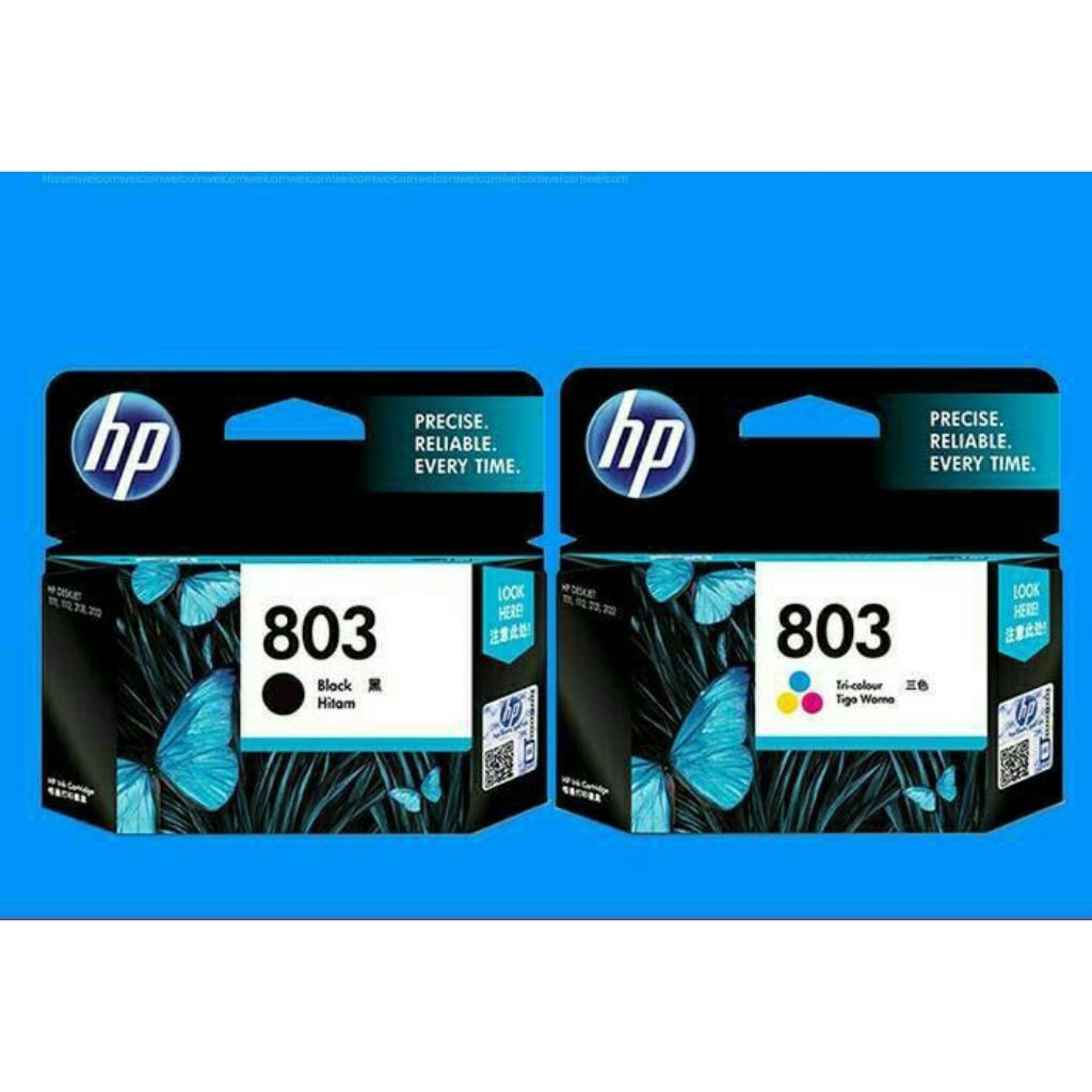 Tinta HP cartridge 803 black Original  for 1110,1115,2130, Cartridge Printer