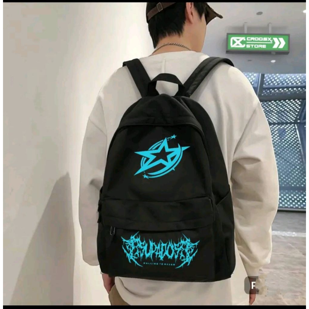 tas ransel sekolah tas gendong pria wanita dewasa