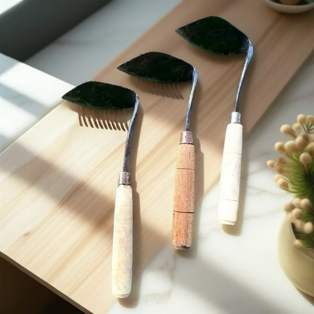 Alat wangkil Kored Mireng baja asli Sepuh - wangkil rumput Halaman