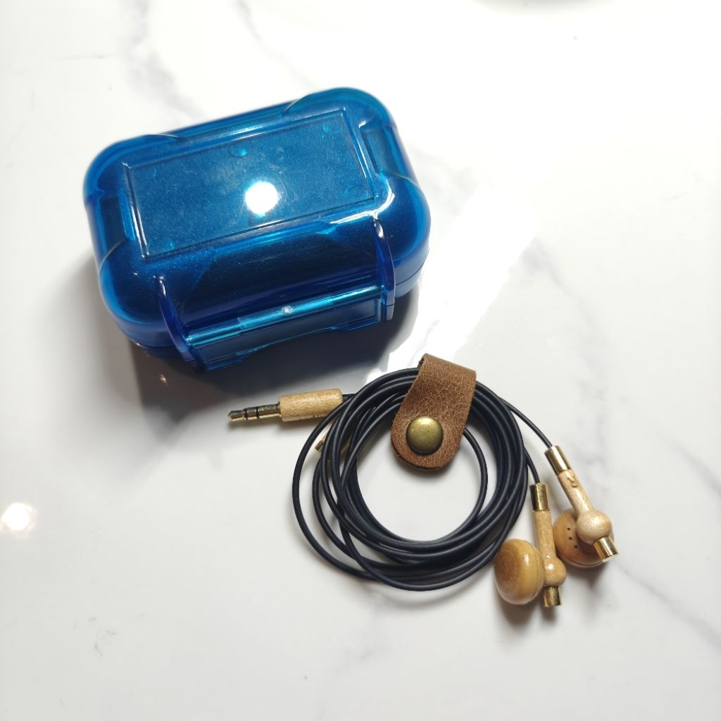 EARBUDS IRBAT RADIUS NE HP WHF11Mx WOOD HI-RES EARPHONE