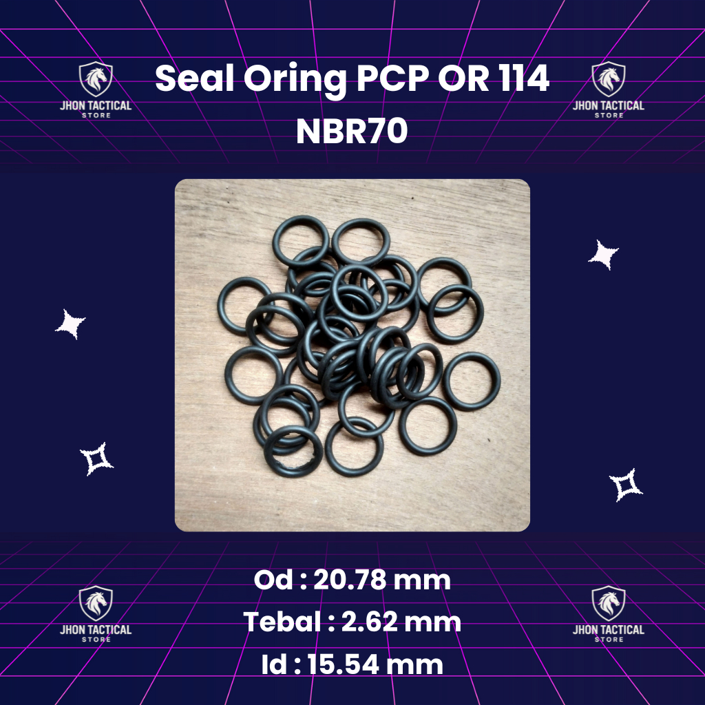 Seal Oring PCP OR 114 NBR70 - Karet Seal PCP / Oring Sil PCP