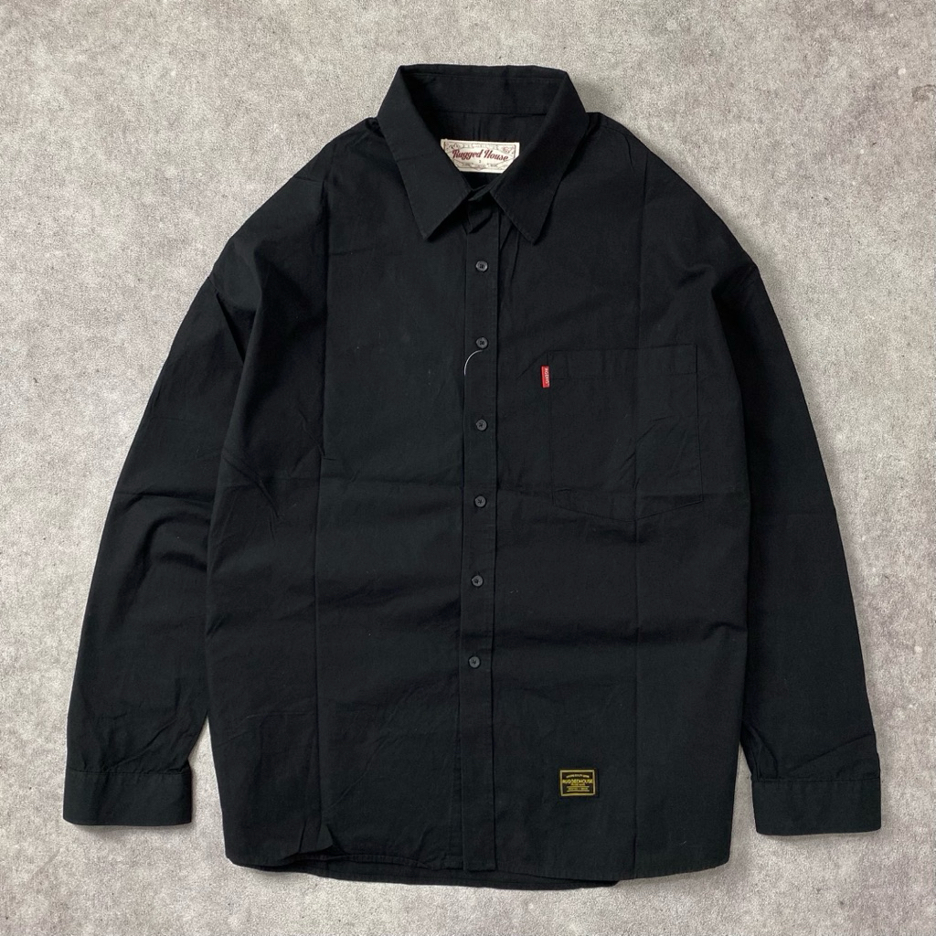 Rugged House Black Shirt