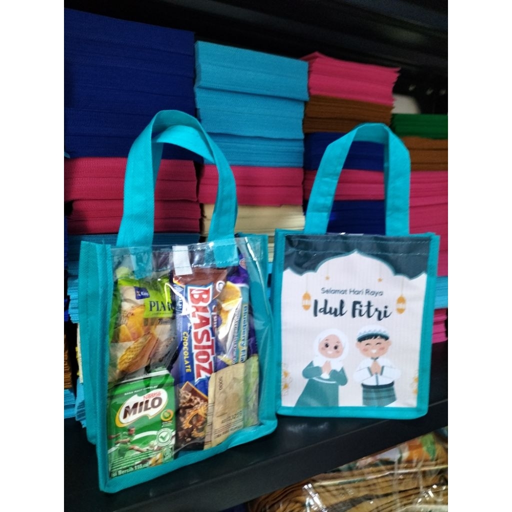 Goodie bag lebaran / Tas lebaran anak / Amplop Snack idul Fitri / Bingkisan THR Lebaran