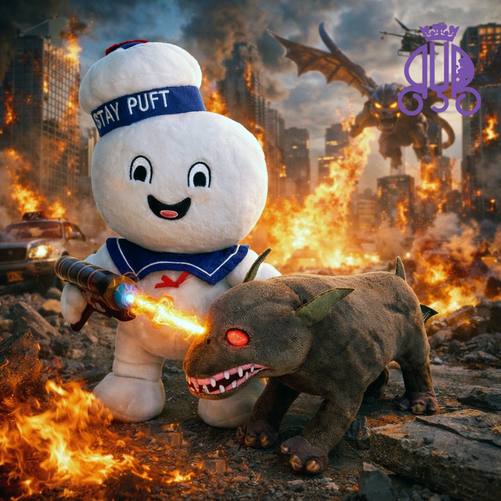 Boneka karakter Ghostbusters