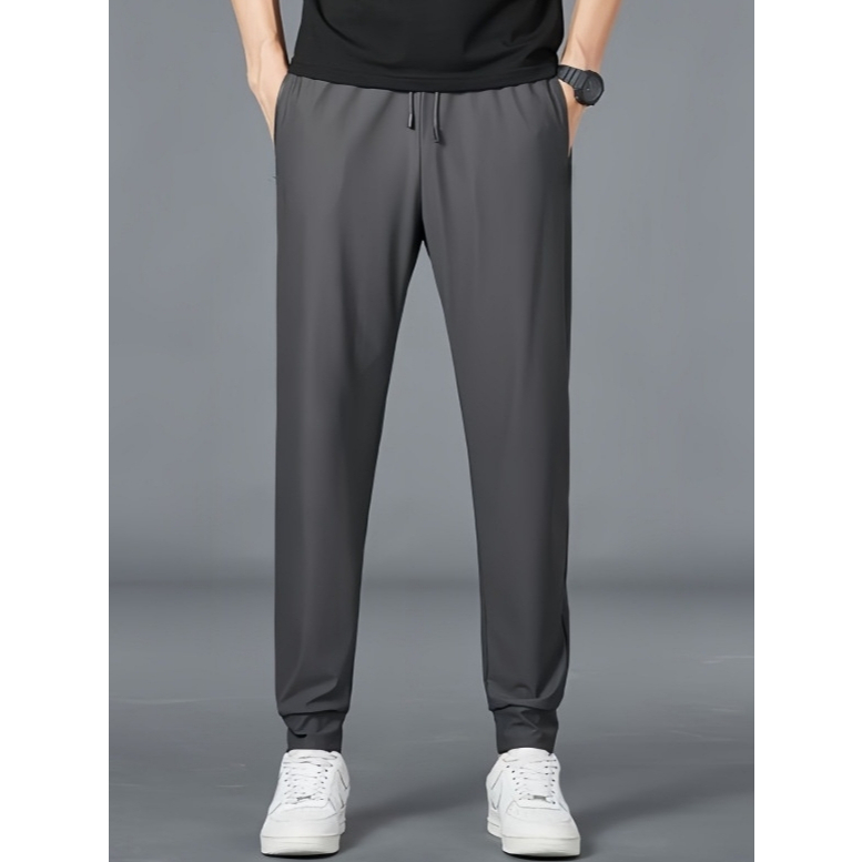 Celana Panjang Pria Polyester Sporty Elastis Adem Nyaman | BoxerKu 025