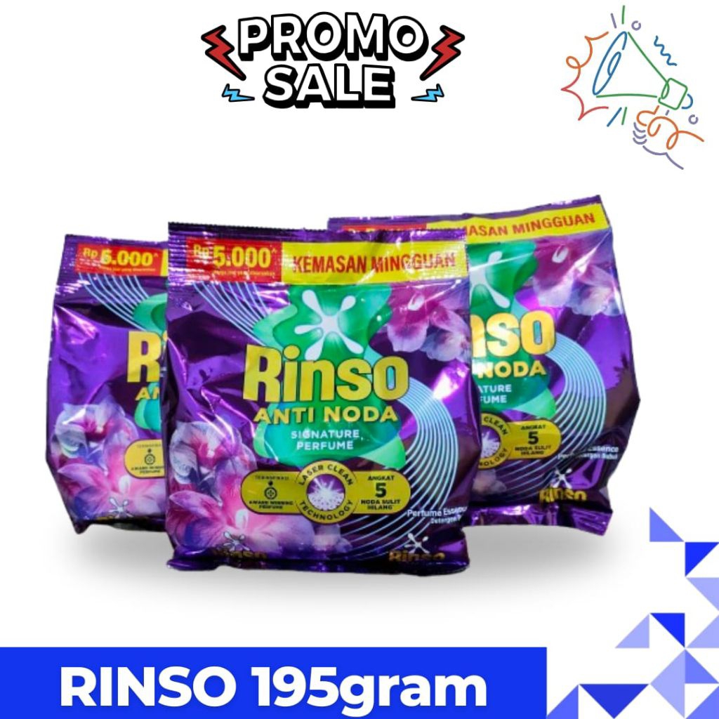 Promo Rinso 5000 | Rinso Anti Noda+Molto 5000