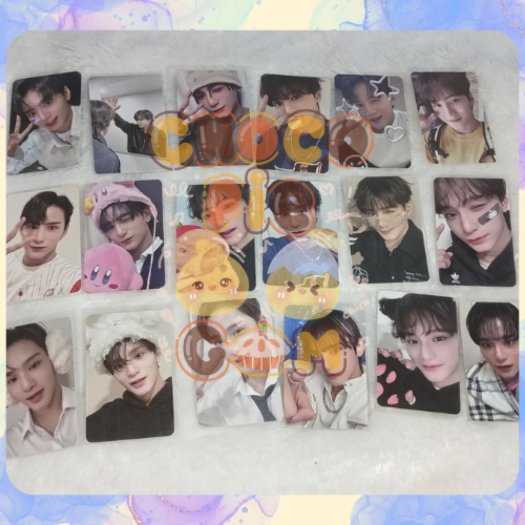 PHOTOCARD ZAYYAN XODIAC ALL EVENT ERA OFFICIAL
