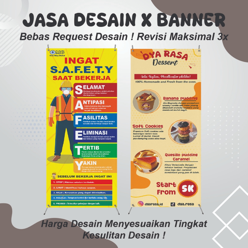Jasa Desain | X Banner | Jasa Desain X Banner | Jasa Desain Murah | Jasa Desain Grafis