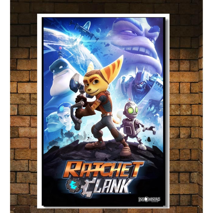 Poster Rental PS Game Ratchet & Clank