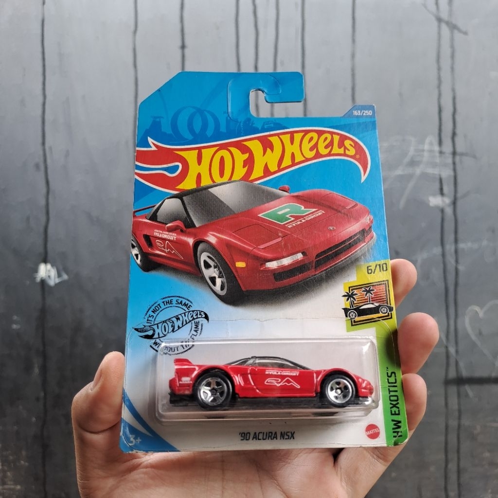 Hot Wheels Card Lama Acura NSX