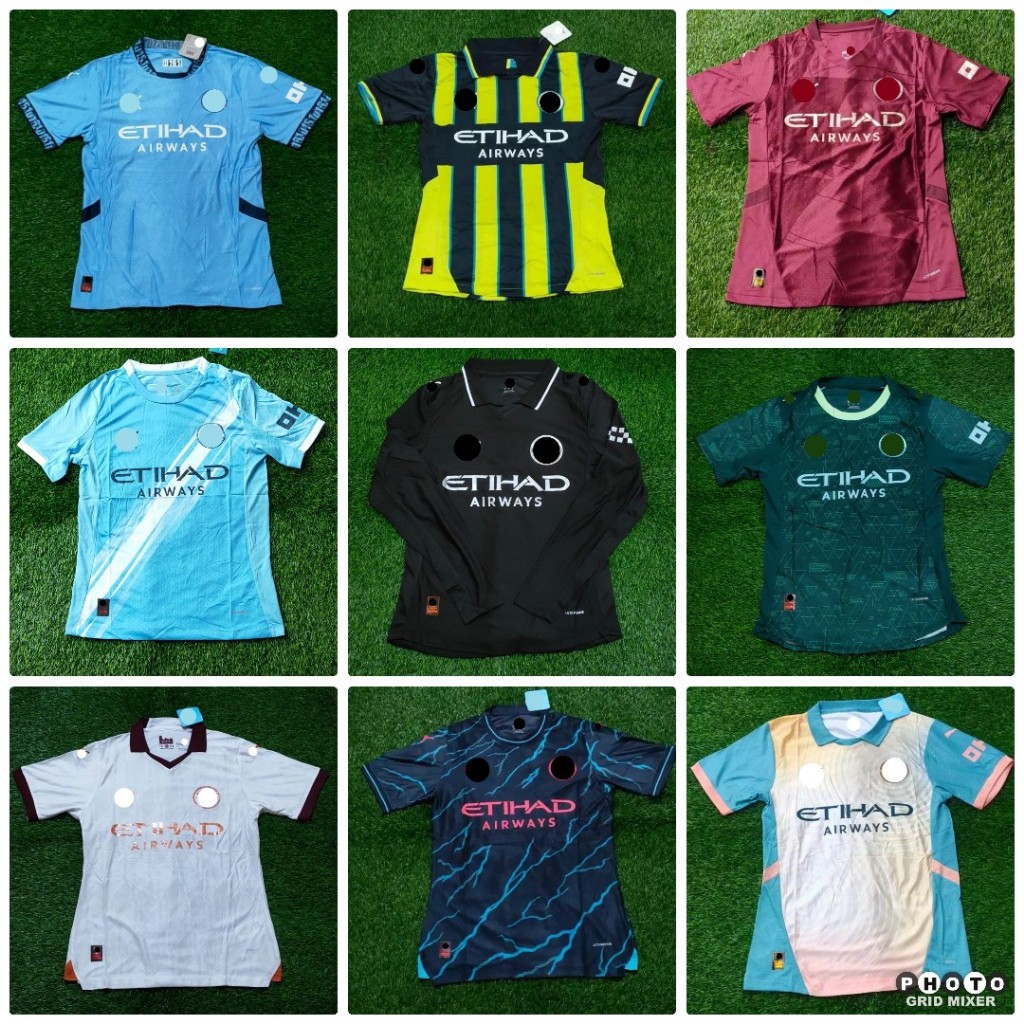 PLAYER ISSUE CITY HOME AWAY 3RD 4TH JERSEY BAJU BOLA PI 2024/2025 2026 IMPORT JUMBO XXL 2XL