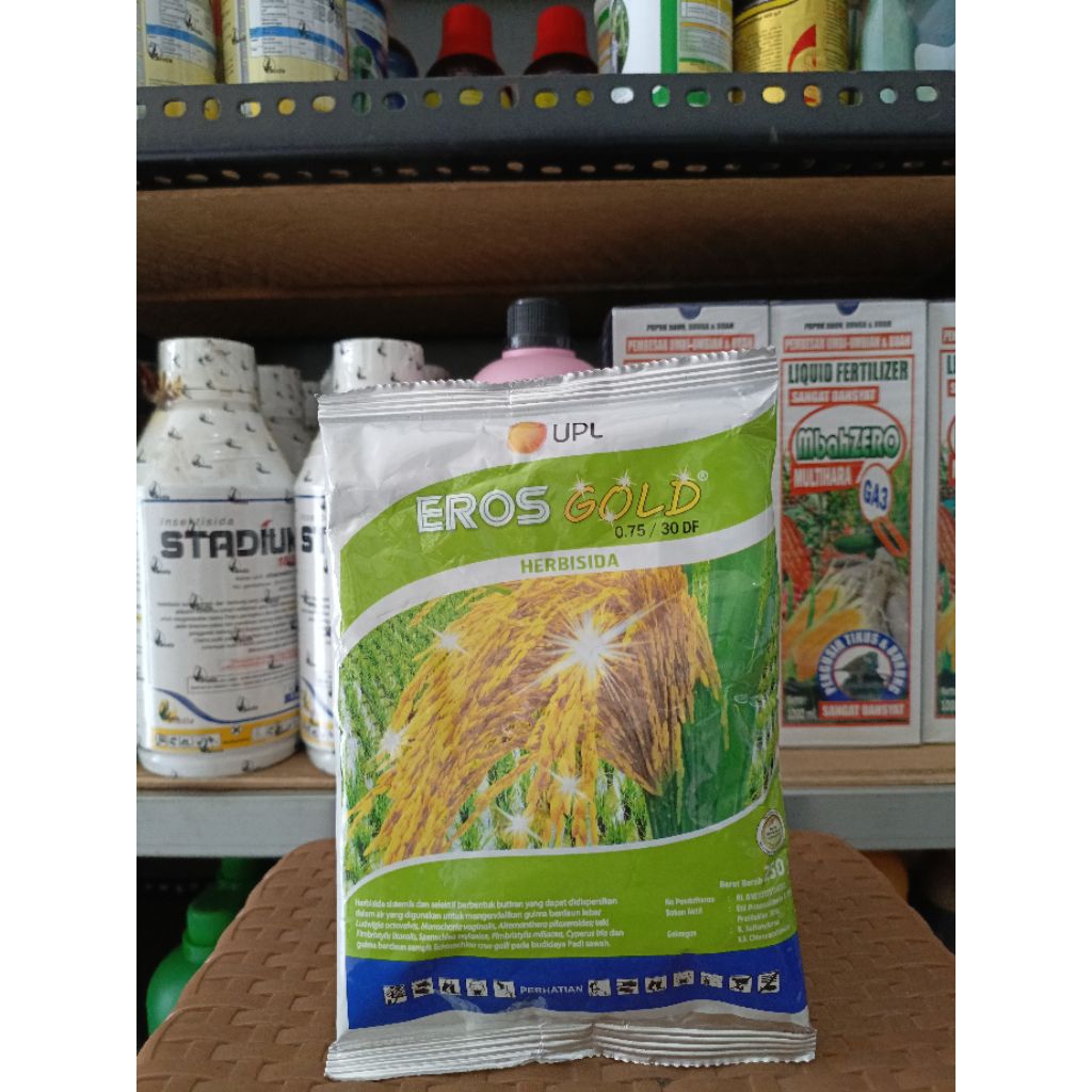 Herbisida Selektif Padi Eros Gold 250GRAM Pembeku Biji Gulma