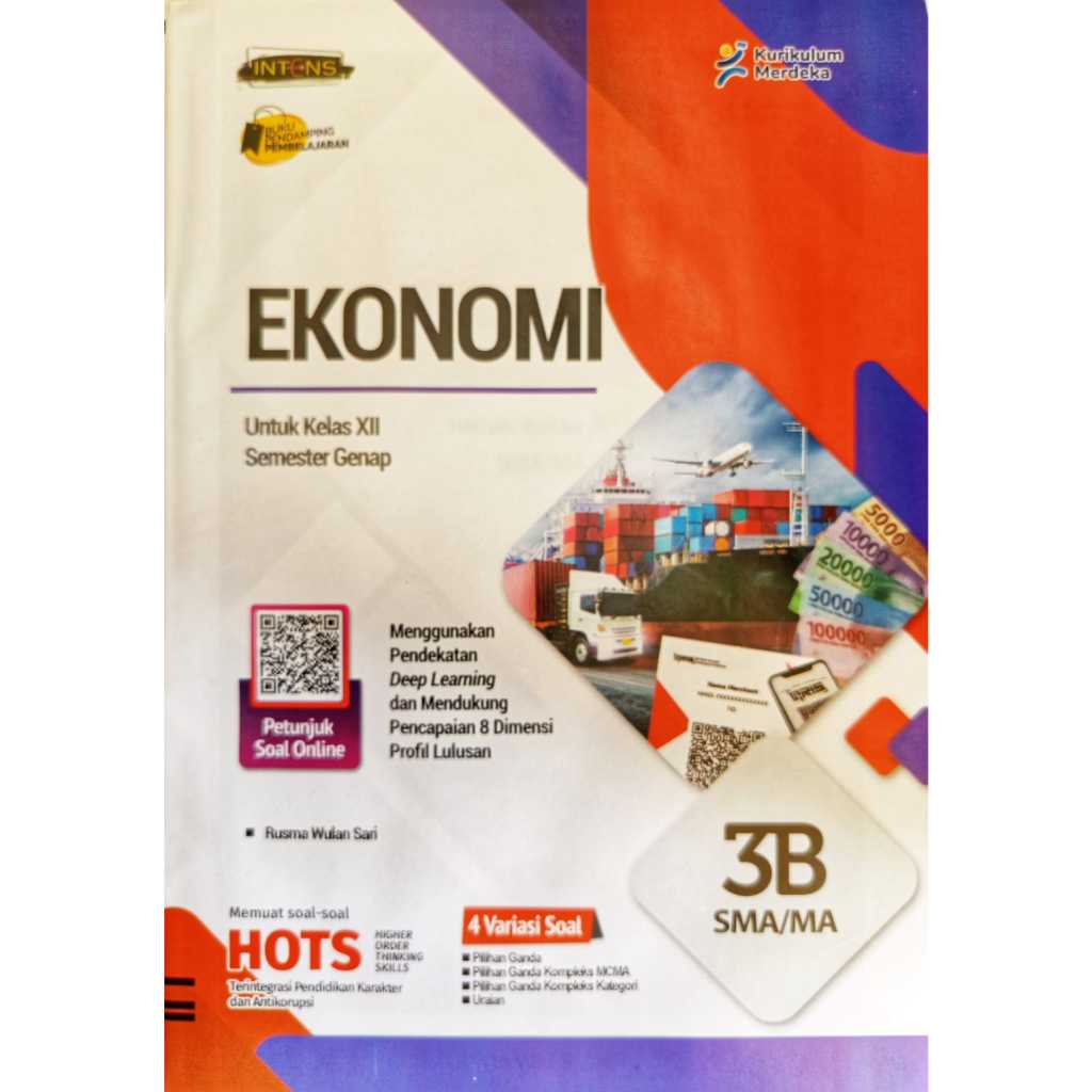 BUKU LKS EKONOMI SMA/MA/SMK KELAS 12 SEMESTER 2 KURIKULUM MERDEKA 2025-2026 INTENS