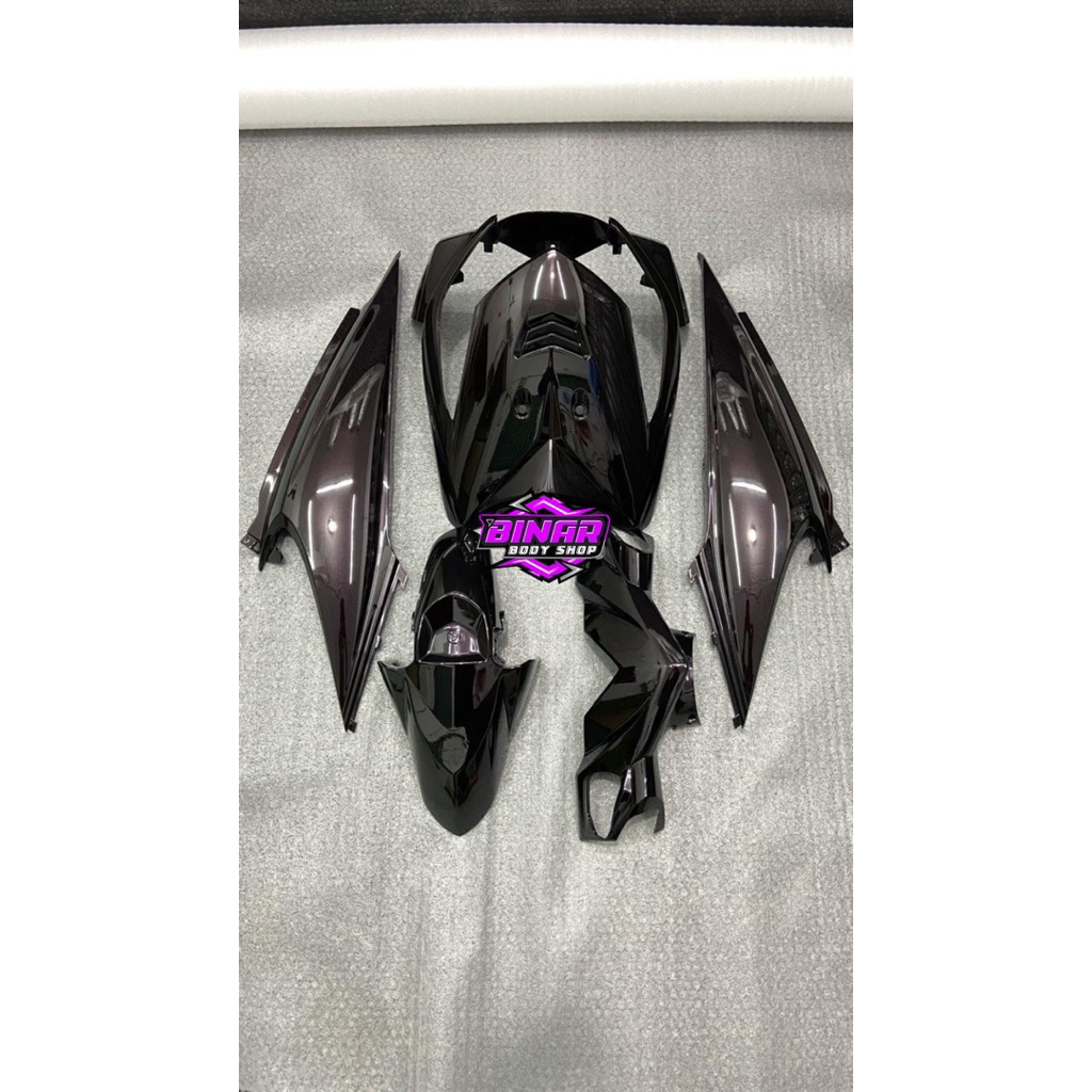 Body Beat Karbu Spakbor bawah warna hitam lembayung merah