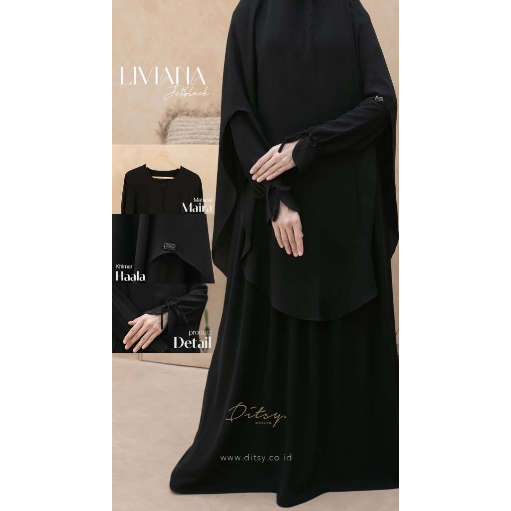 20. Gamsi Ditsy Moslem Desember 2025 Luella Shaira Raina Haala Shaida Shaneeya Shahla Maira gamis mu