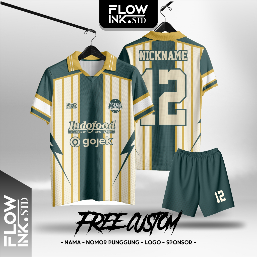 Jersey Futsal /olahraga sepakbola / baju stelan  / Jersey Team / Baju Futsal Custom / Baju Bola