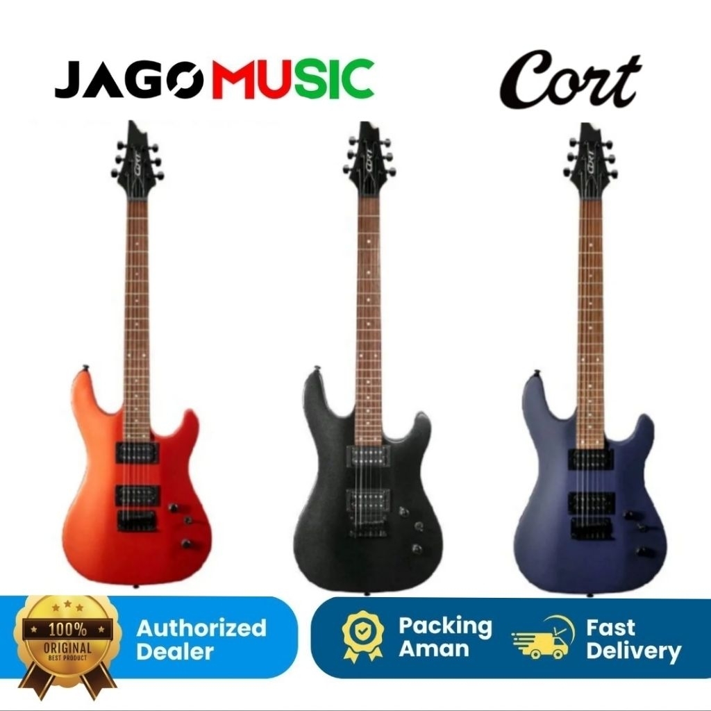 Guitar Gitar Elektrik Electric Cort KX100 Gitar Cort KX 100 Original - IO