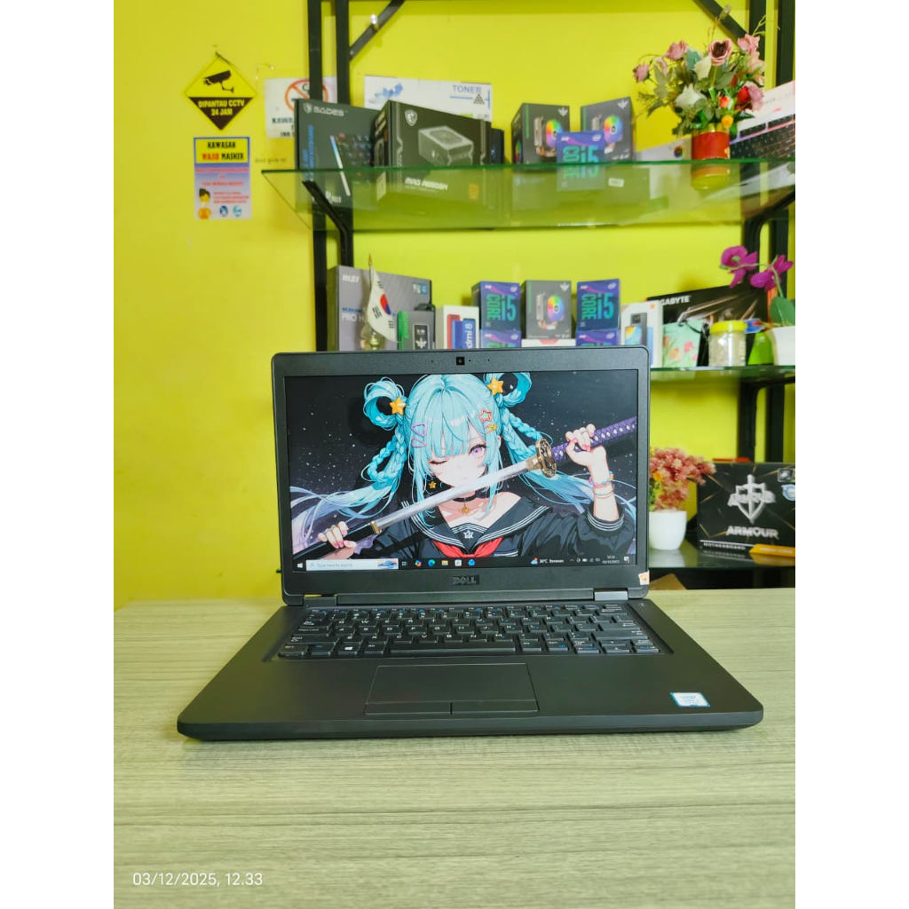 Laptop dual vga Dell Latitude e5480 ram 8gb ssd 256gb vga 2gb