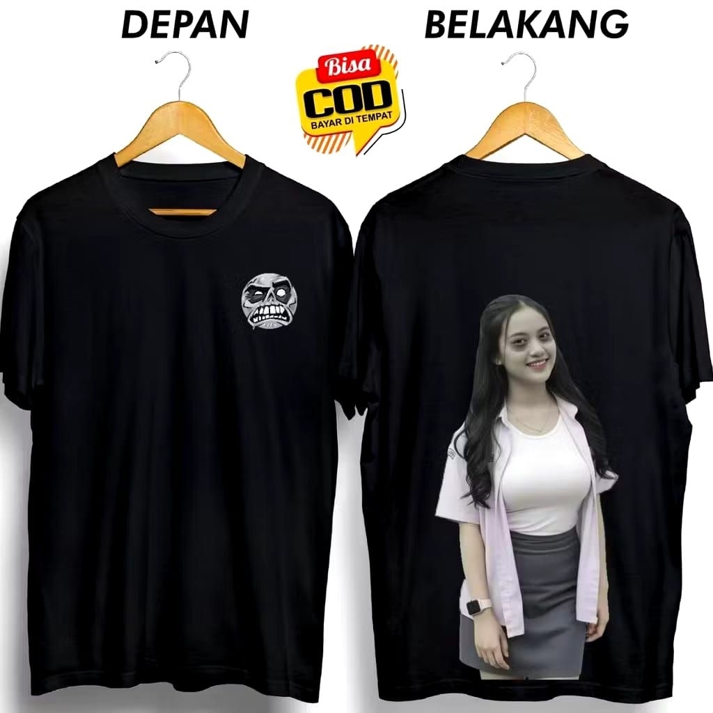 Kaos Hantu Sma Kemben Putih