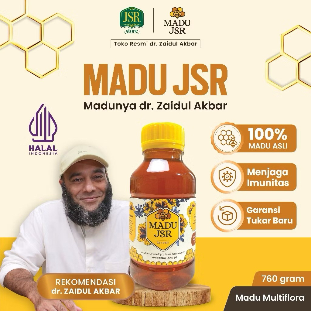 Madu JSR Dr Zaidul Akbar Multiflora