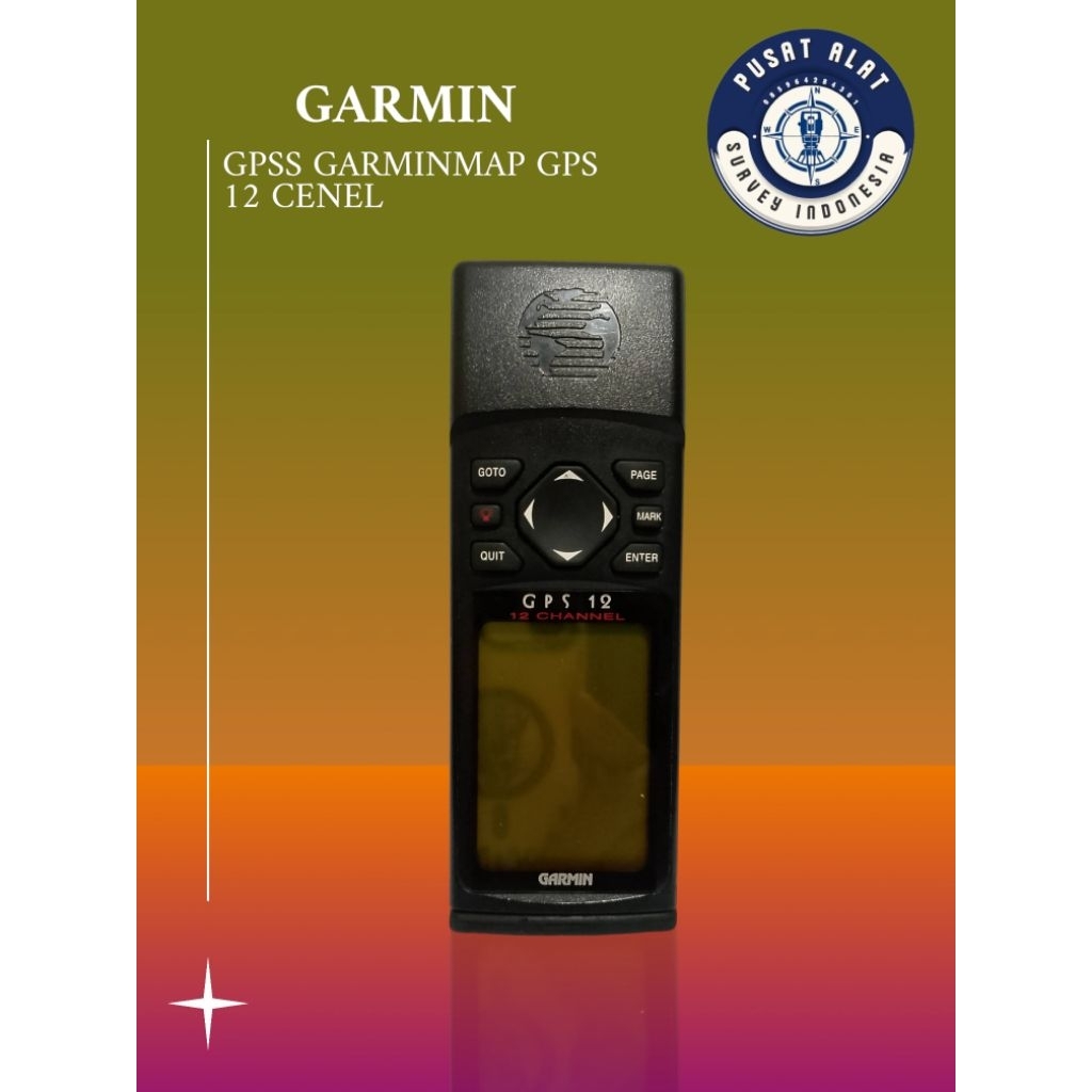 Garmin GPS 12 Bekas Lengkap Seperti baru