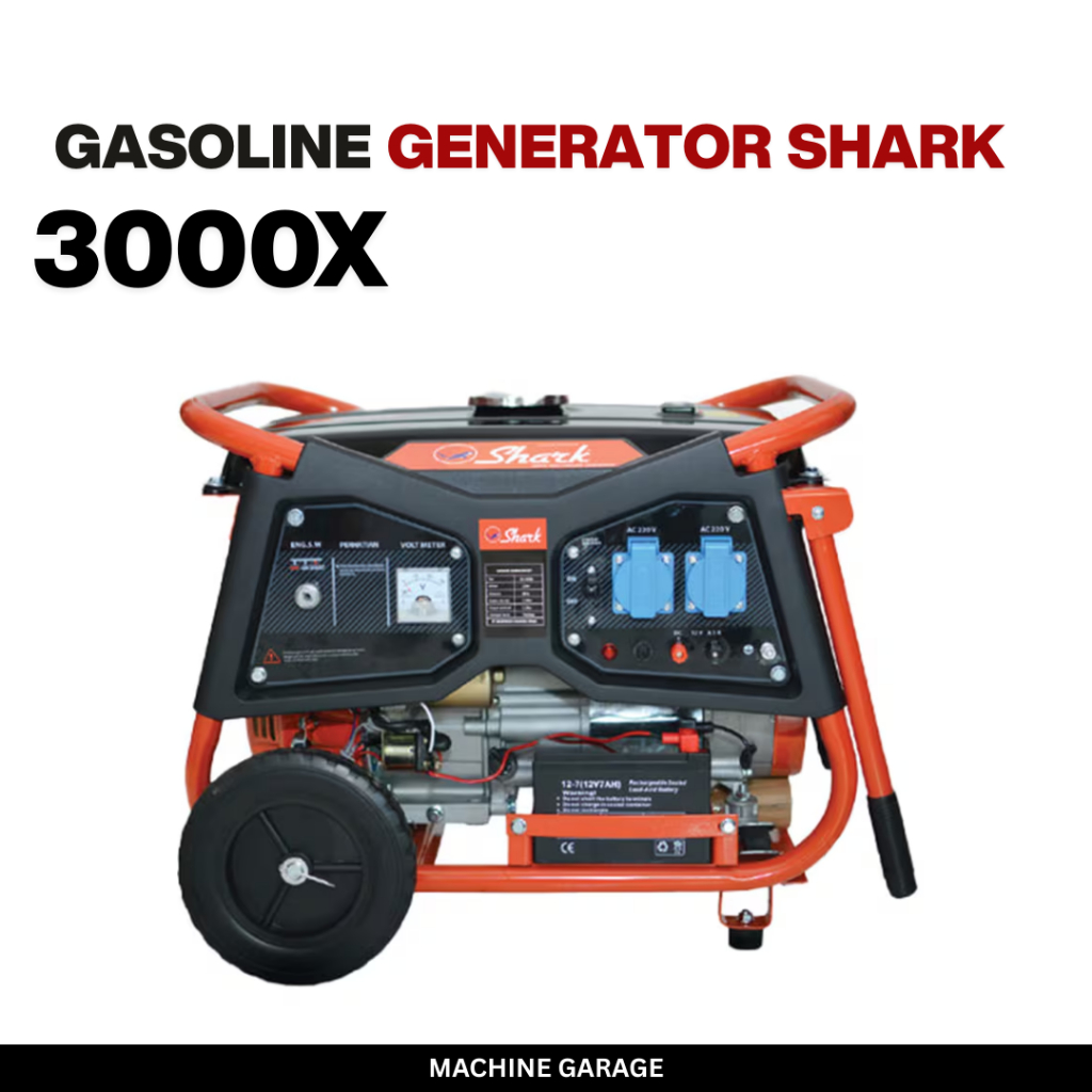 Shark Gasoline Generator SG 1500 SG 3000 SG 4000 SG 7500 X genset SHARK