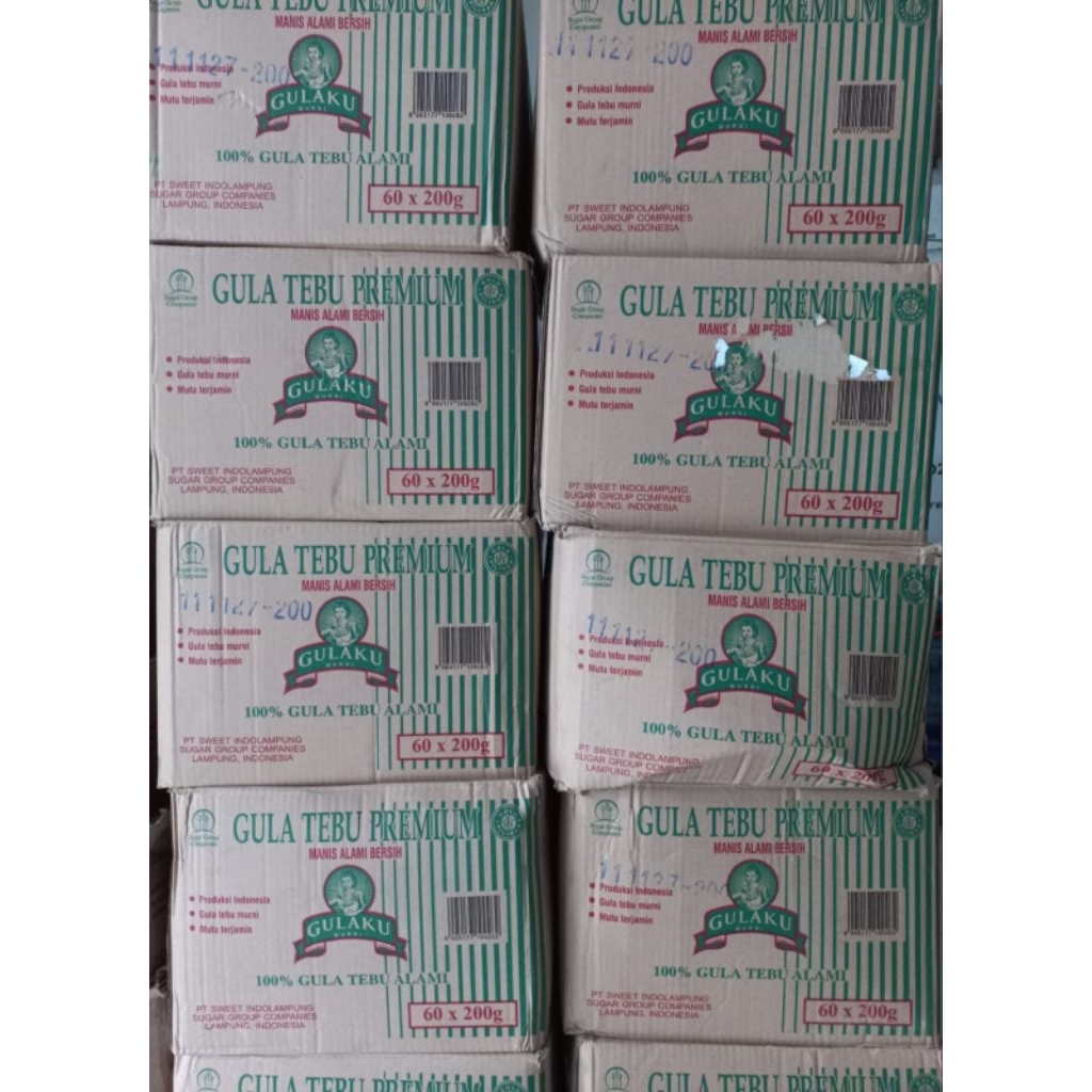 Gulaku gulaku kuning gulaku hijau 200gr 1dus
