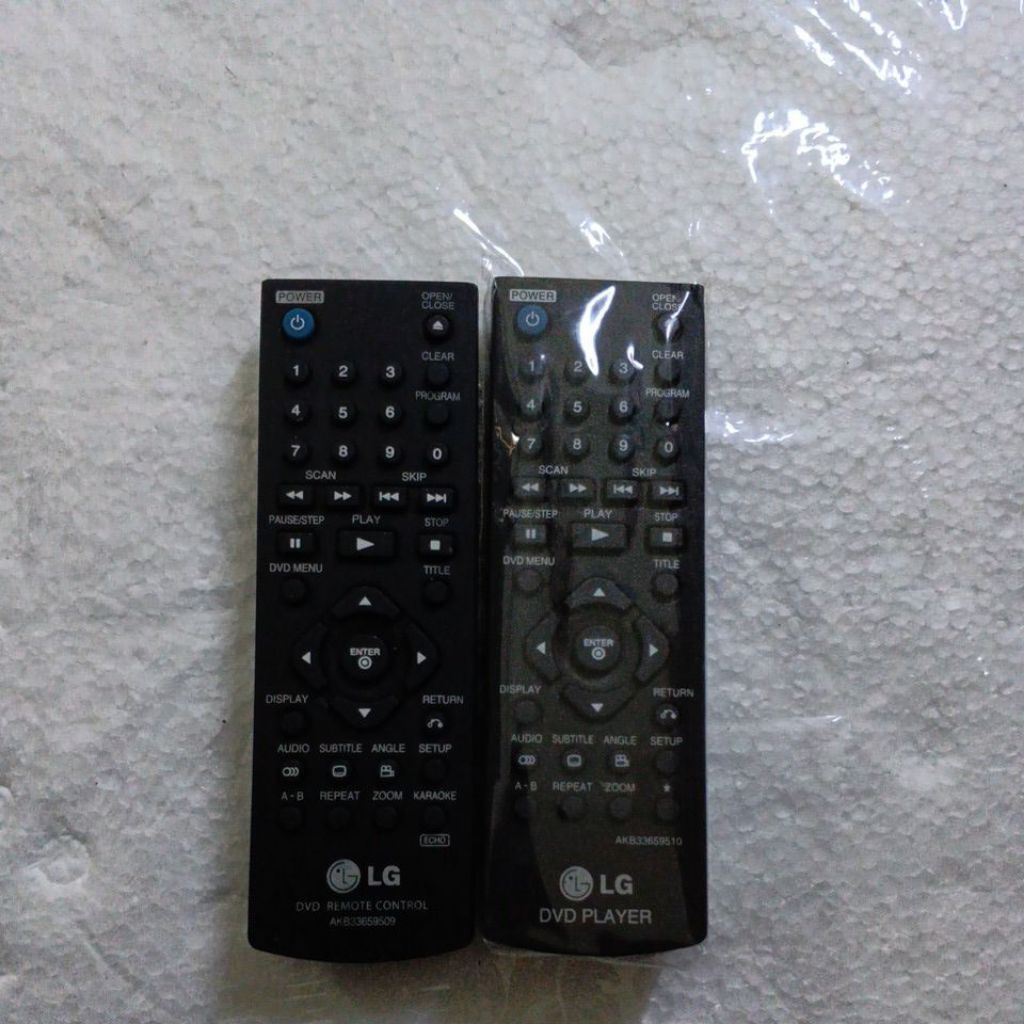 Remote DVD player LG