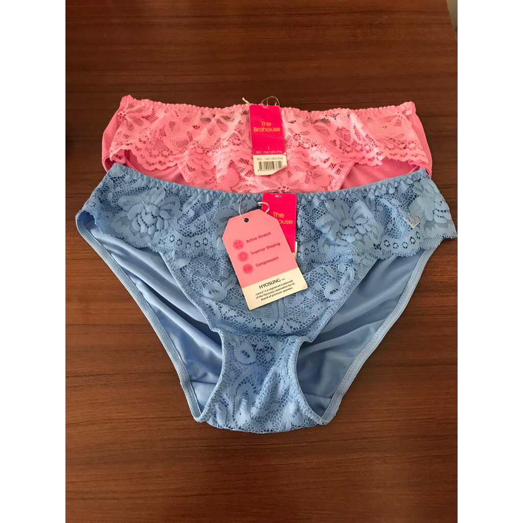 THE BRAHOUSE LACE PANTY MINI M L XL CELANA DALAM WANITA