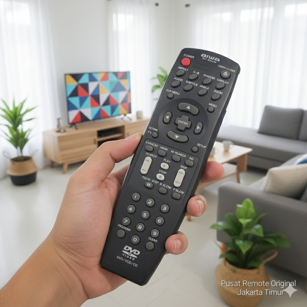 REMOTE REMOT DVD VCD AIWA RC-BVL04 ORIGINAL ASLI