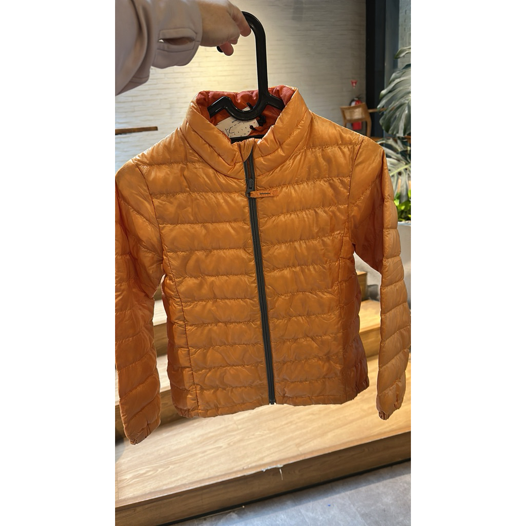 jaket puff tech Uniqlo anak preloved musim dingin