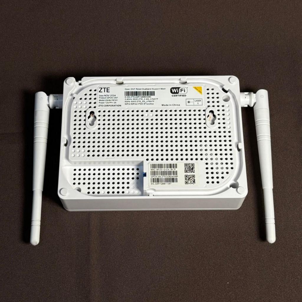 Modem ZTE ZXHN F672Y Tanpa Adaptor