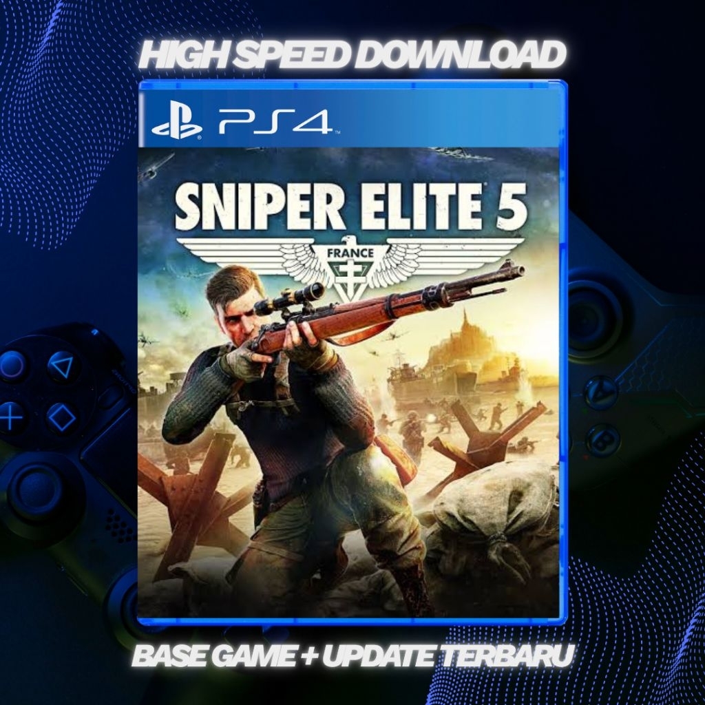 Sniper Elite 5 – Game PS4 HEN Digital (Format PKG) | Full Version