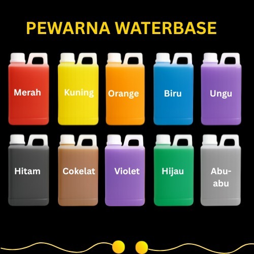 Pewarna Waterbase 100 ml / Pigment Liquid Waterbase / Pewarna Sabun-Slime-Cosmetic-Makanan