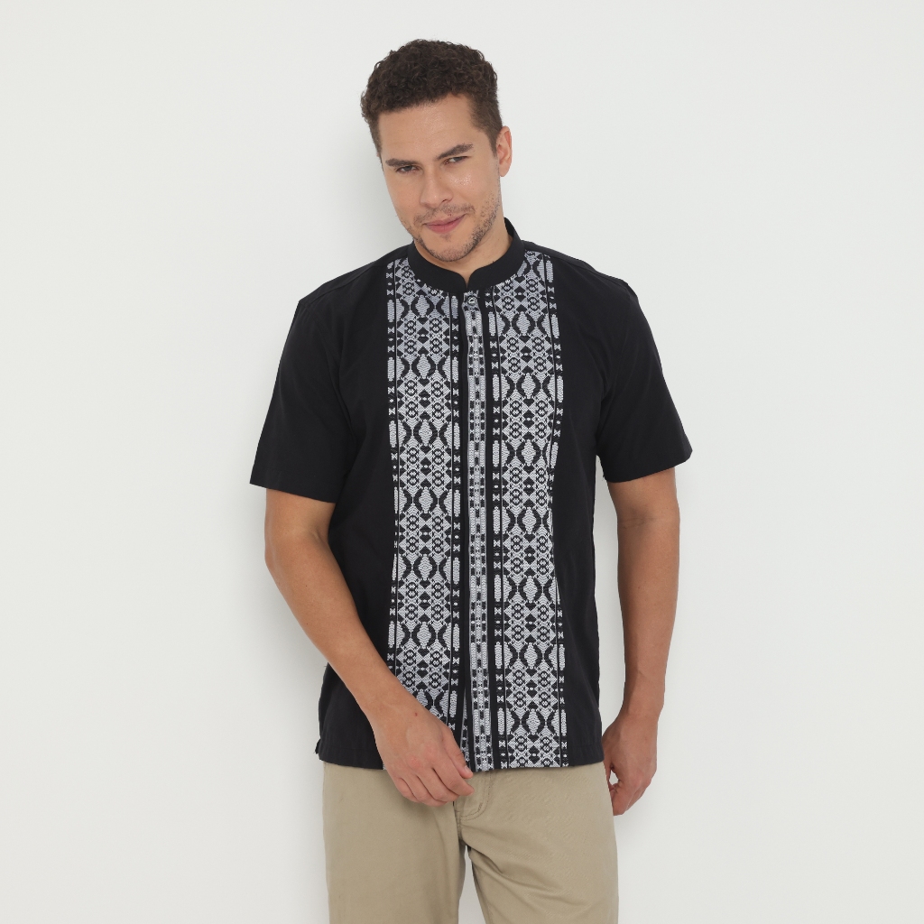 Platini Kemeja Pria Koko Shanghai Lengan Pendek 931378