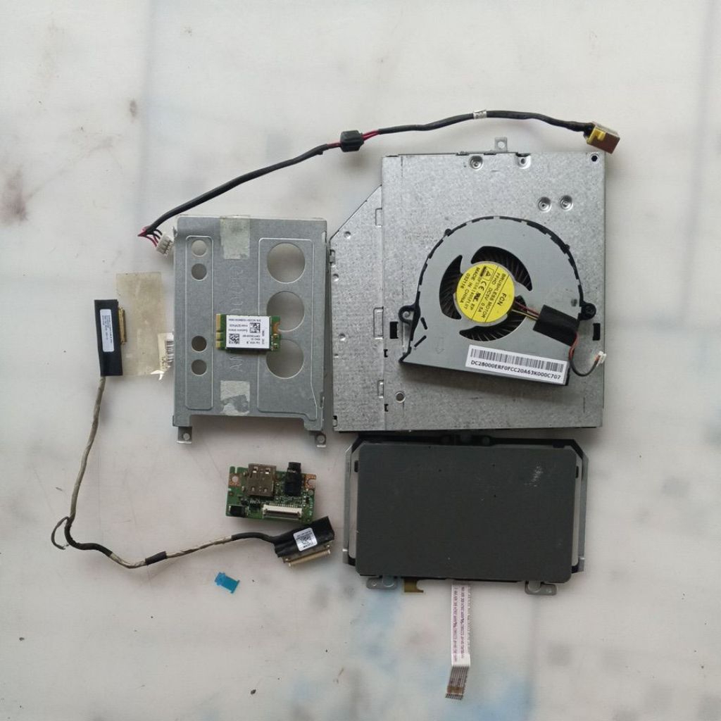 PART LAPTOP Acer ASPIRE E5-473G51CL TOUCHPAD BRACKET HDD FAN PROSESOR FLEKSIBEL LCD CAS DAYA DVD BOA