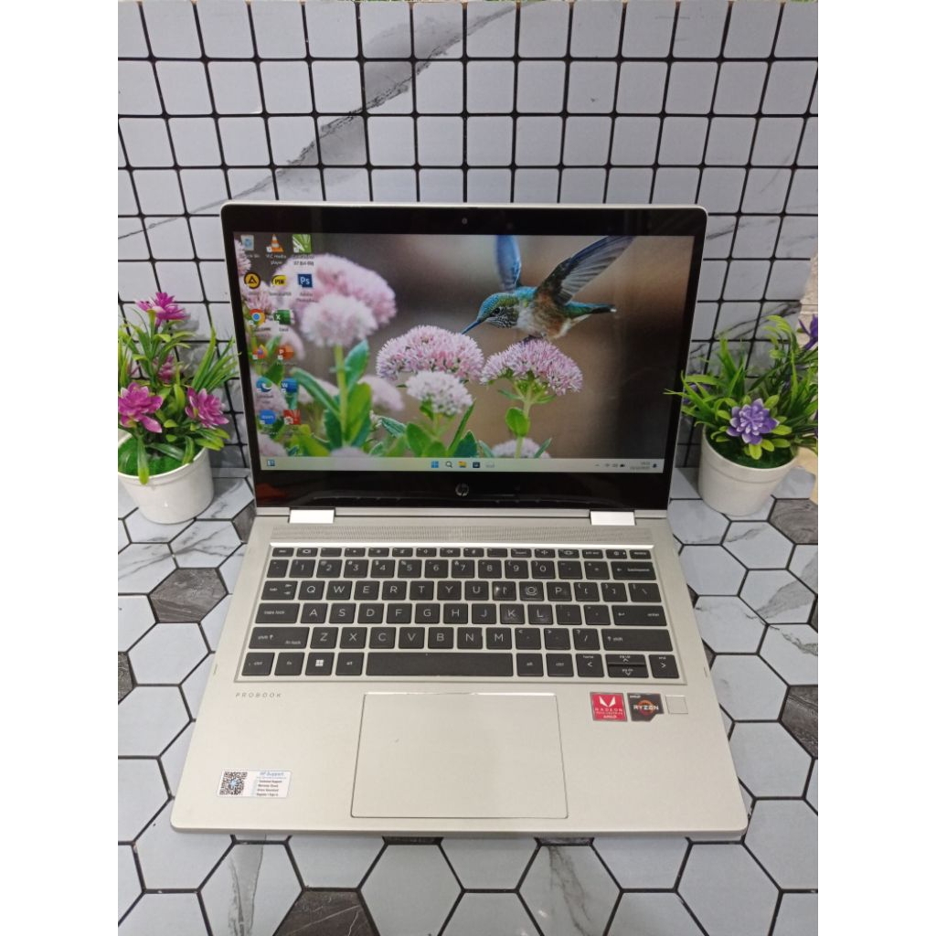 Laptop Hp ProBook x360 435 G8 Touchscreen AMD Ryzen 7 5800U RAM 16GB NVMe 256GB