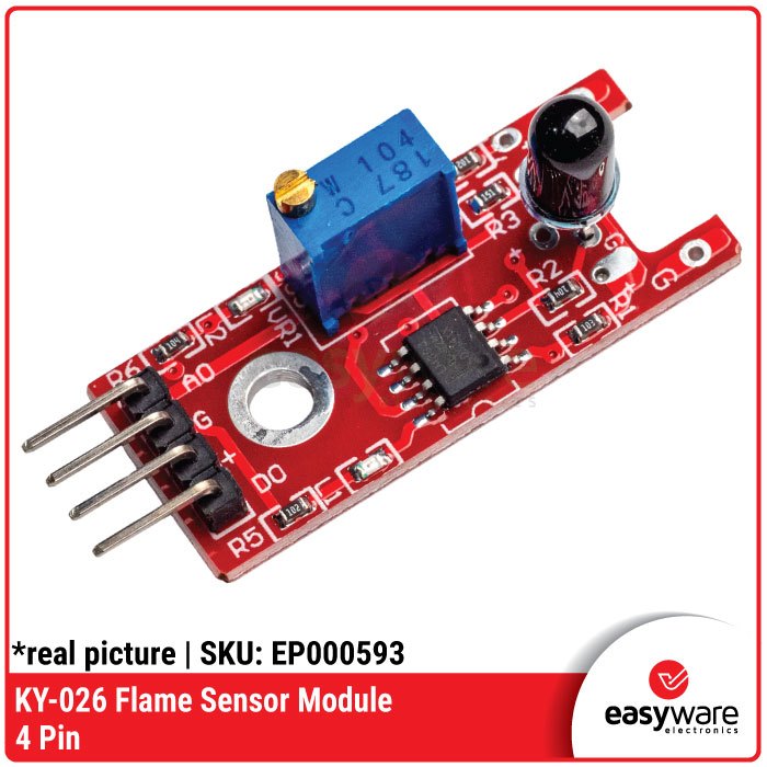 KY-026 Flame Sensor Module 4 Pin Sensor Api Module 4P KY 026