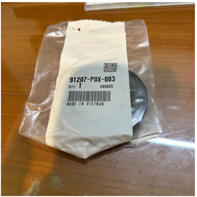 Honda Genuine 91207-P0X-003 oil seal,torque converter 44x68x8 Çivic 73-05,Accord 76-02, Crv 97-01,Od