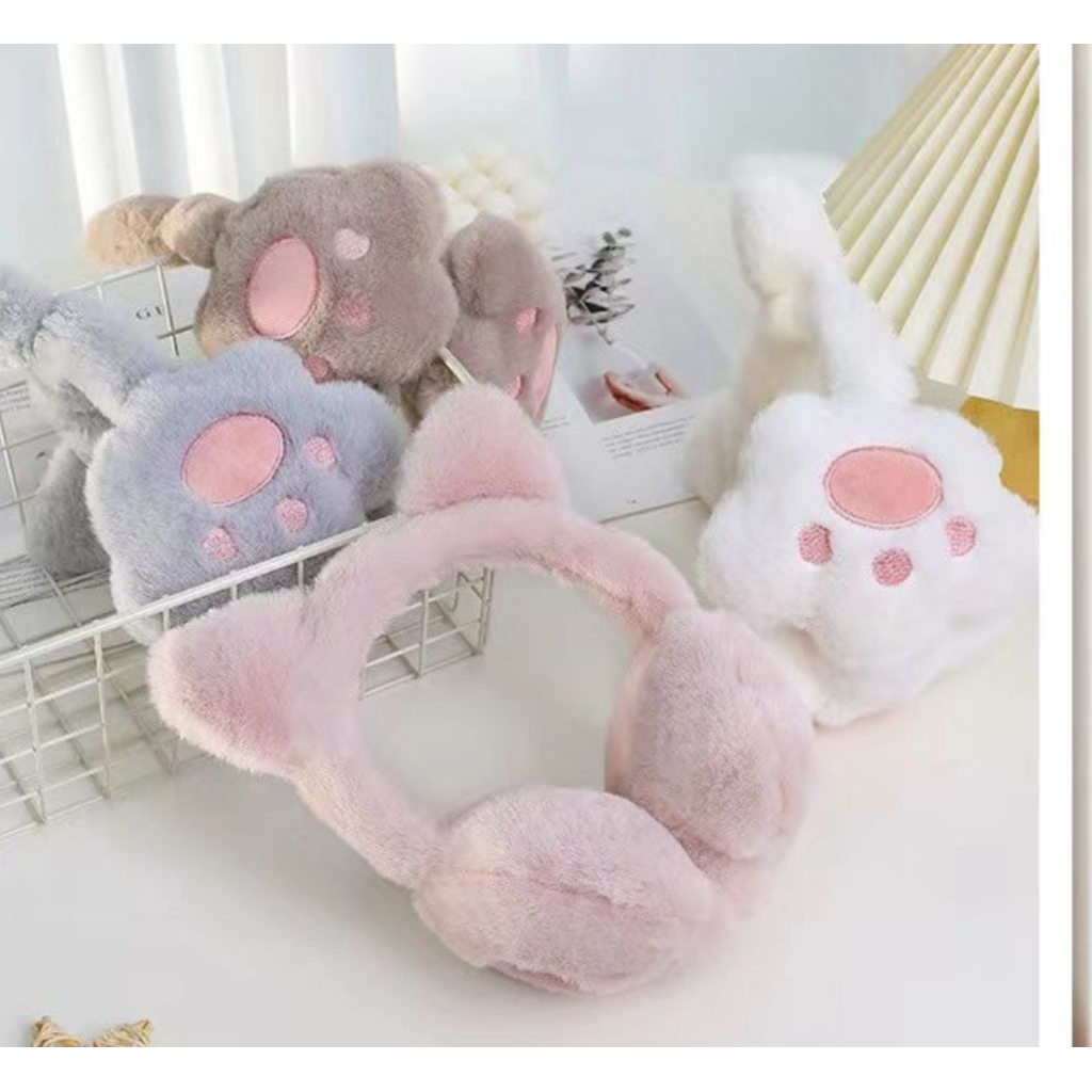 Earmuff|Penutup Telinga|Peredam Suara|Earnuff Telinga Kucing