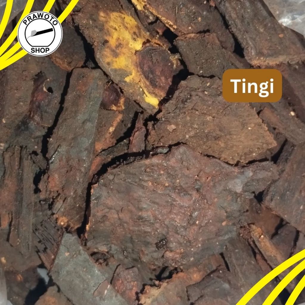 Tingi Pewarna Alami Coklat Kemerahan