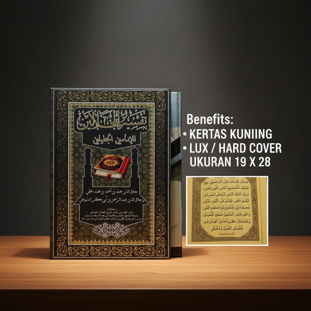 KITAB TAFSIR JALALAIN kitab tafsir jalalain - Tafsir jalalain maktabah assalam - original - grosir
