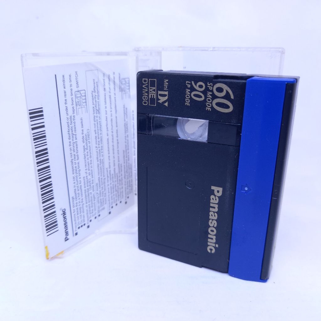 Kaset Mini DV bekas Digital Video Sony Panasonic handycam dekorasi - Panasonic 60