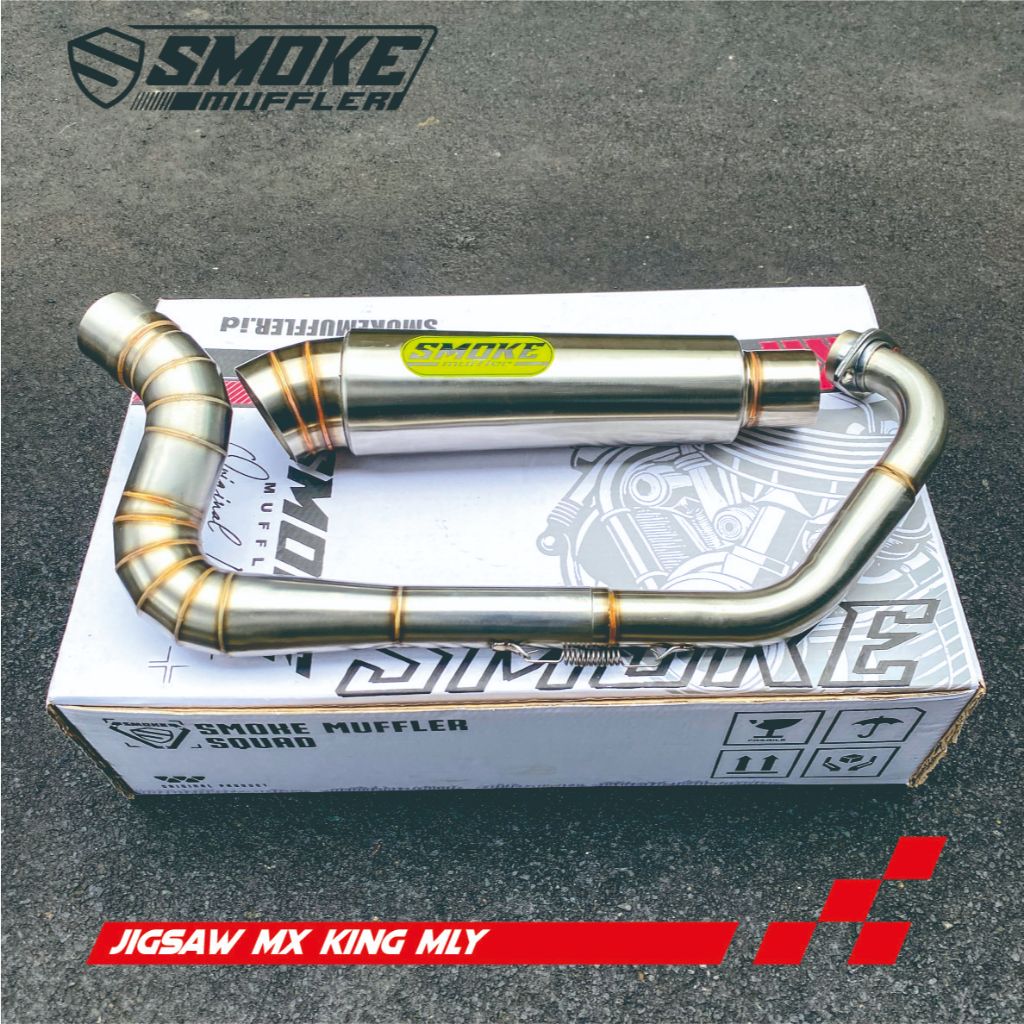 Knalpot Mx King 150cc - Knalpot YAMAHA MX KING MX OLD MX NEW Original Smoke Muffler