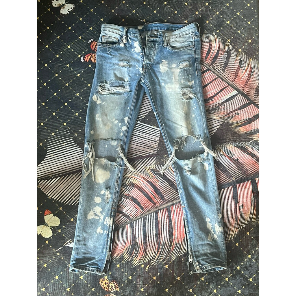 mnml m1 splash denim